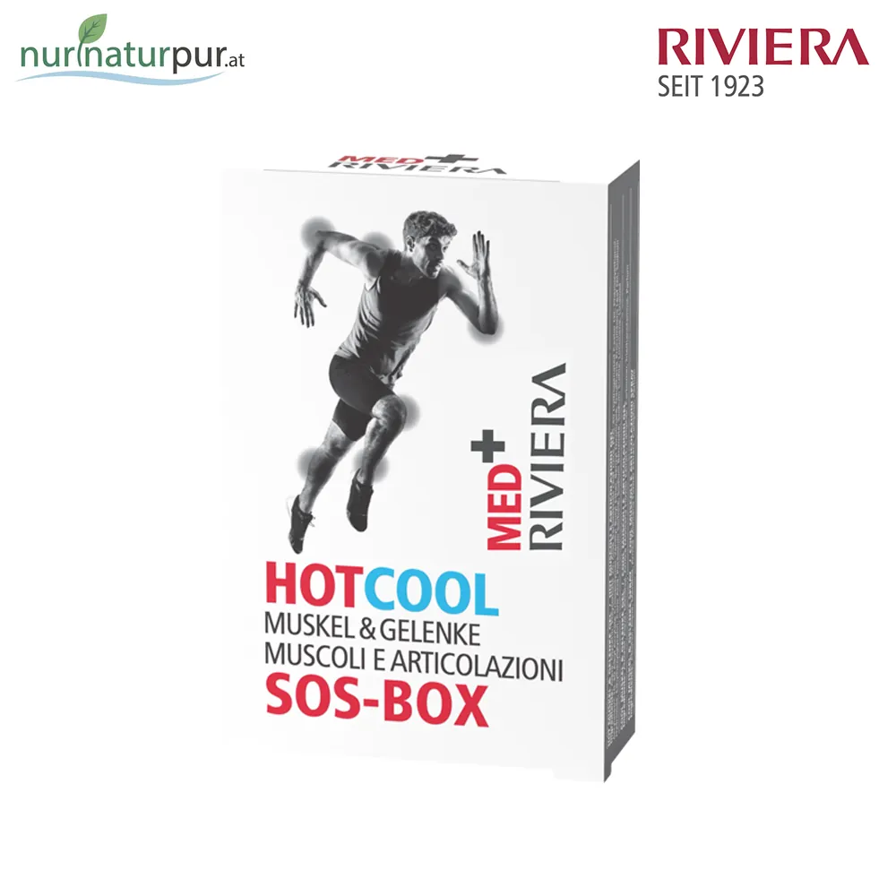Riviera MED+ HOT/COOL Muskel & Gelenke SOS-Box