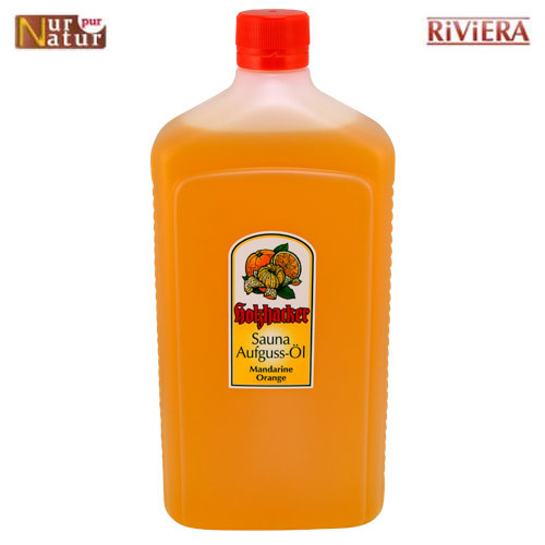 Sauna Aufguss-Öl Mandarine-Orange 1000 ml