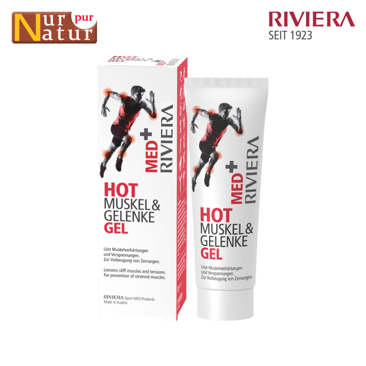 Riviera MED+ HOT Muskel & Gelenke Gel 75 ml