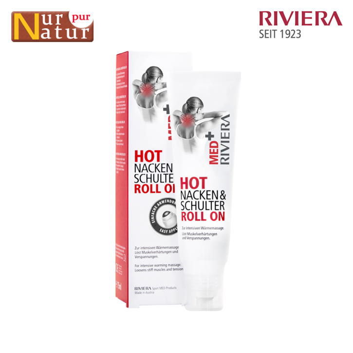 Riviera MED+ HOT Nacken & Schulter Roll On 75 ml
